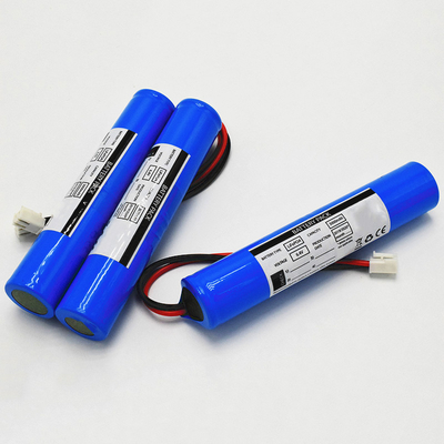 Tipo de bateria LiFePO4 Baterias 3000mAh 6.4 Volt Iluminação solar de emergência Uso