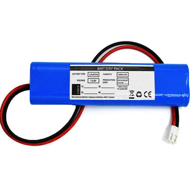 Dual Stick Tipo 18650 LiFePO4 Baterias 1600mAh 12,8 Volt Iluminação solar