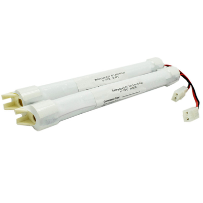 Bateria de Iluminação de Emergência Bateria Ni-Cd SC1800mAh 6.0V 10.8Wh Tipo de bastão OEM Com módulo de montagem na parede lateral