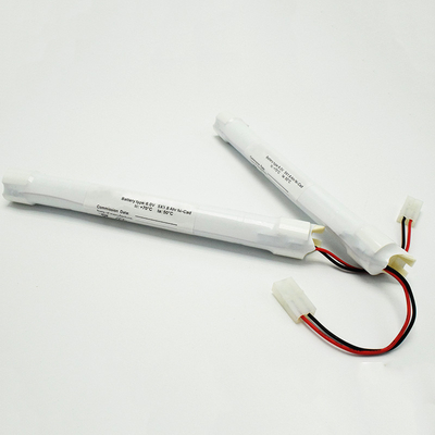 Bateria de Iluminação de Emergência Bateria Ni-Cd SC1800mAh 6.0V 10.8Wh Tipo de bastão OEM Com módulo de montagem na parede lateral