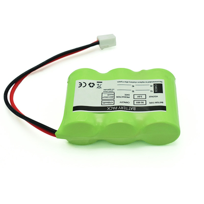 3S1P Side By Side Tipo 3.6V Ni-Mh C4700mAh Bateria recarregável de alta temperatura OEM PVC