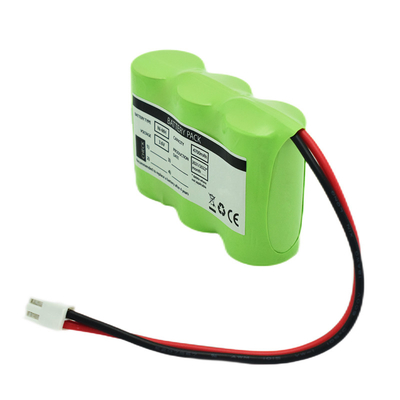 3S1P Side By Side Tipo 3.6V Ni-Mh C4700mAh Bateria recarregável de alta temperatura OEM PVC