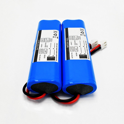 Bateria cilíndrica 18650*4 Células 3000mAh 6.4V SBS LiFePO4 Baterias Alto desempenho de temperatura