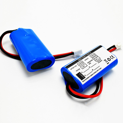 OEM 9.6Wh LiFePO4 18650*2 Células 1.5Ah 6.4V Baterias de qualidade IFR sinal de saída