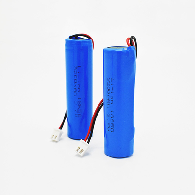 Bateria de lítio recarregável 3,7 V da luz de emergência ICR18650 3200mAh