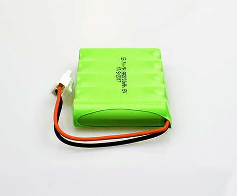 Baterias recarregáveis NiMH 2200mAh 6.0V da luz da saída de emergência do AA