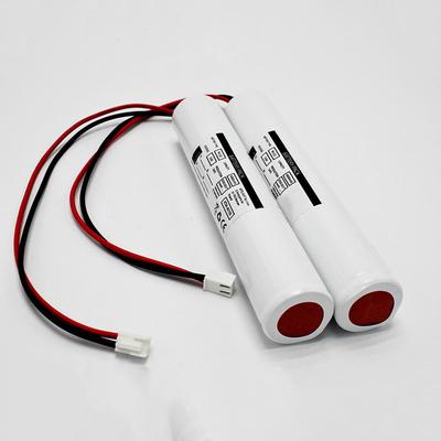 Conector recarregável das baterias 4000mAh 3,6 V JST VH 2P da luz da saída de emergência