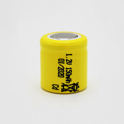 1,2 pilha recarregável da iluminação de emergência 150mAh da bateria do CD do Ni de V