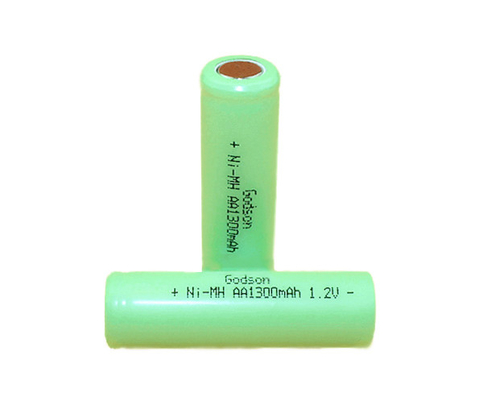 bateria do Ni MH do AA 1300mAh da bateria do sinal da saída de emergência de 1.2V 0.1C