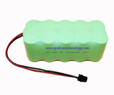 SC recarregável 2500mAh da bateria 12V de NiMH das baterias da luz da saída de emergência