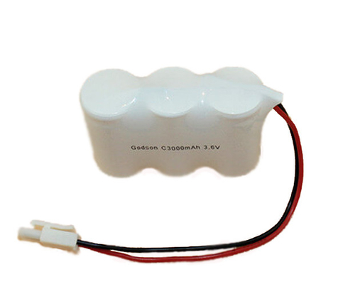3,6 baterias de cádmio de níquel recarregáveis C3000mAh do bloco da bateria de NiCd