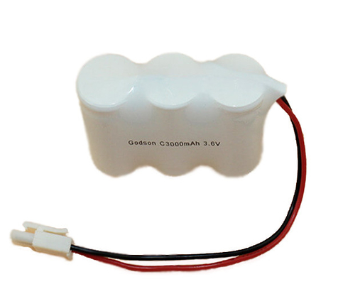3,6 baterias de cádmio de níquel recarregáveis C3000mAh do bloco da bateria de NiCd