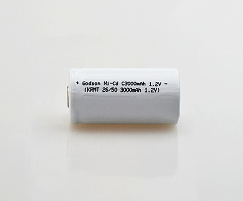 Tipo da vara da bateria de C3000mAh 1,2 V NiCd para iluminações de emergência