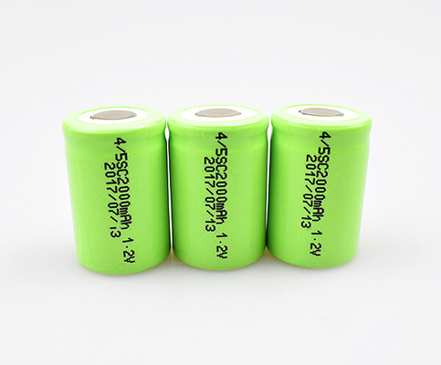 Bateria 4 5sc do Ni Mh 1,2 V 2000mah para iluminações de emergência