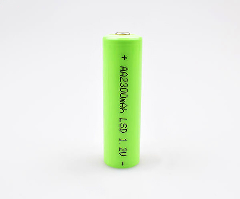 Pilha de bateria de alta temperatura AA do Ni Mh de 3,6 V 2300mAh 1.2V para a iluminação de emergência