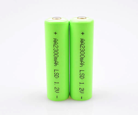 Pilha de bateria de alta temperatura AA do Ni Mh de 3,6 V 2300mAh 1.2V para a iluminação de emergência