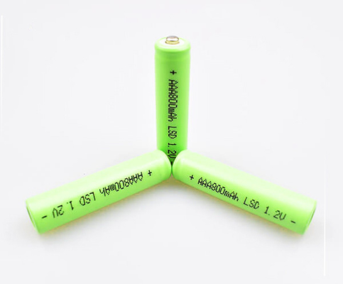 Pilha de bateria do Ni Mh do AAA 800mAh 1.2V para iluminações de emergência