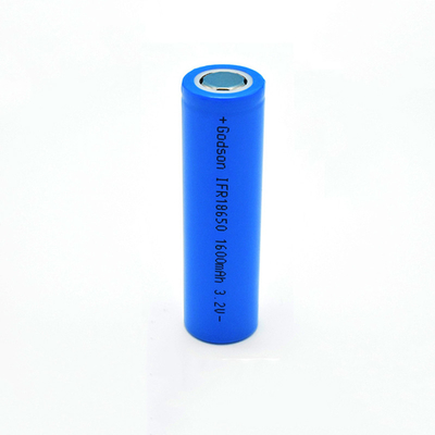 Bateria segura 0.1C IFR 18650 do OEM 12V LiFePO4 3,2 V 3C 1600mA