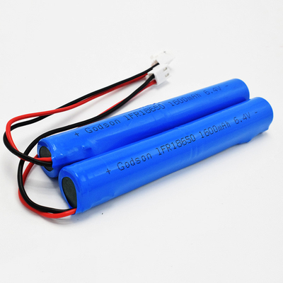 Substituição recarregável 6.4V 1600mAh LiFePO4 da bateria do sinal da saída