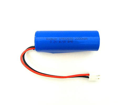 Baterias recarregáveis da bateria 3,2 V IFR22650 2000mAh do sinal da saída de emergência LiFePO4