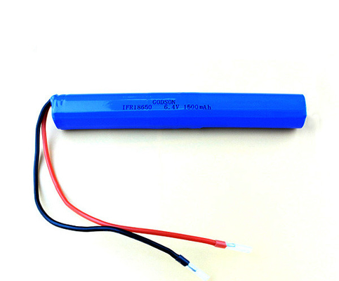 baterias 6.4V do fosfato do ferro do lítio da bateria de lítio da luz de emergência 1500mAh