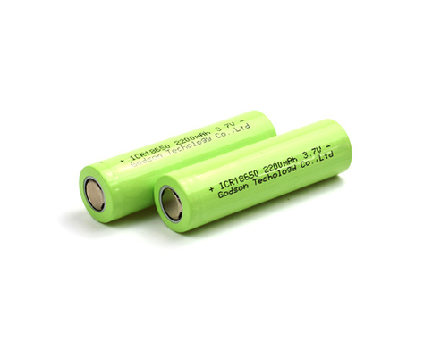 íon recarregável do lítio das baterias ICR18650 3.7V do ferro do lítio 2200mAh