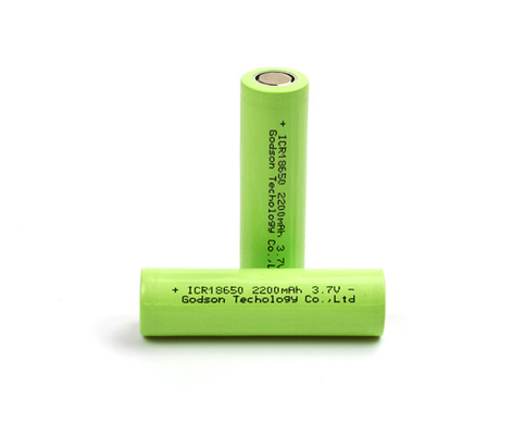 íon recarregável do lítio das baterias ICR18650 3.7V do ferro do lítio 2200mAh