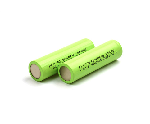 íon recarregável do lítio das baterias ICR18650 3.7V do ferro do lítio 2200mAh
