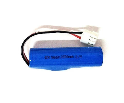 Pilha da bateria recarregável 3.7V ICR18650 do ferro 2600mAh do lítio