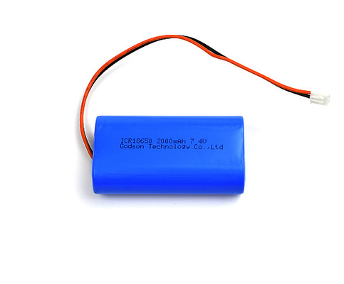 7,4 bloco favorável ao meio ambiente do ferro do lítio da bateria recarregável de V 2000mah
