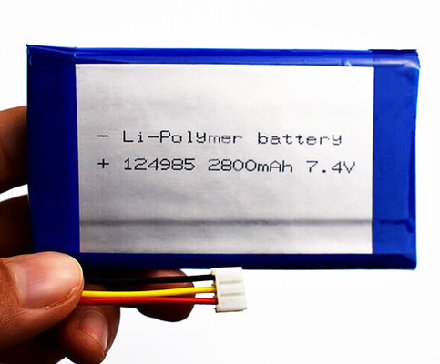 OEM Bateria de iões de lítio 124985 2800mAh 7,4 V Polímero de lítio Peso leve