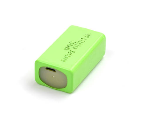 USB incluiu o bloco recarregável da energia do lítio da bateria de 9V 300mAh