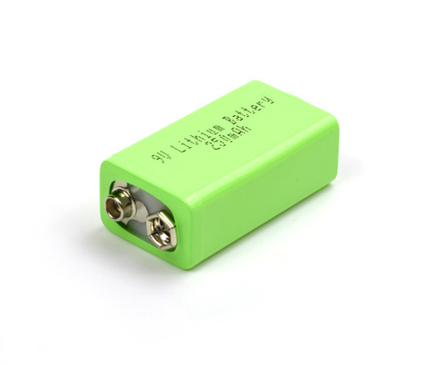 Temperatura de bateria de lítio da iluminação de emergência 9V 250mAh baixa com USB