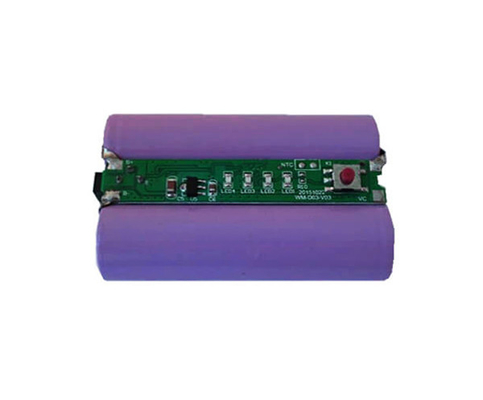 Consumo caloroso do auto de Jack 7,4 V Li Ion Battery 2200mAh 14.2uA