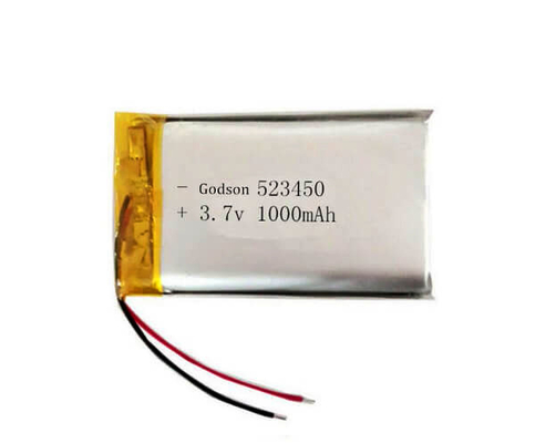 volt 523450 de Ion Battery Emergency Light 3,7 do lítio do polímero 1000mAh recarregável