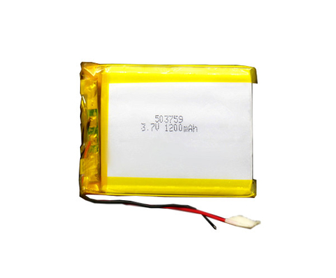 1200mAh lítio Ion Battery Emergency Light 503759 3,7 V 24g