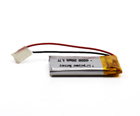 200mAh lítio Ion Battery Emergency Light 402030 3,7 volts 10g