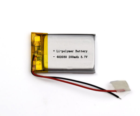 200mAh lítio Ion Battery Emergency Light 402030 3,7 volts 10g
