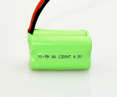 Bateria 1300mAh 4.8V de NiMh AA para a iluminação de emergência uma temperatura de trabalho de 70 graus