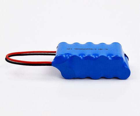 Baterias recarregáveis de NiMh da luz de emergência 2 3AAA 300mAh 12V