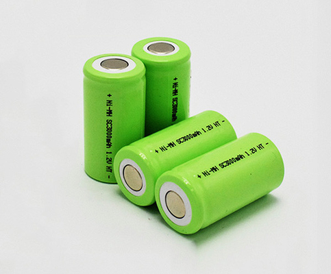 Pilhas do GH do bloco SC3000mAh 1.2V da bateria da luz da saída do Ni MH 4 anos de vida