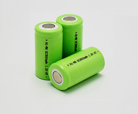 Pilhas do GH do bloco SC3000mAh 1.2V da bateria da luz da saída do Ni MH 4 anos de vida