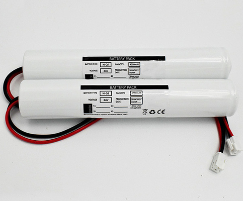 Baterias da vida de ciclo do bloco D4000mAh 3.6V da bateria recarregável do CD do Ni