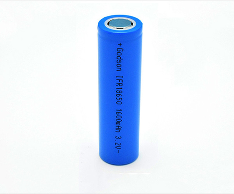 Bateria de lítio recarregável das baterias IFR 18650 3.2V 3C 1600mAh da luz da saída de emergência