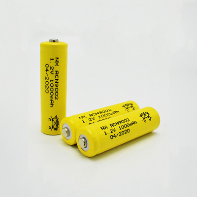 A bateria recarregável do CD do Ni de 1,2 V esperou a vida 5 de AA1000mAh anos de tipo da vara