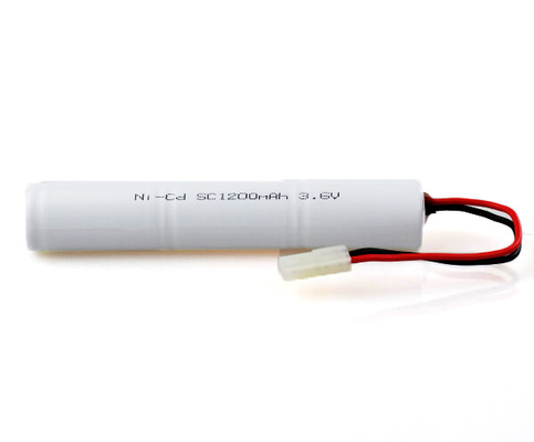 SC1200mAh bloco da vara da pilha de cádmio do níquel da bateria de um NiCd de 3,6 volts