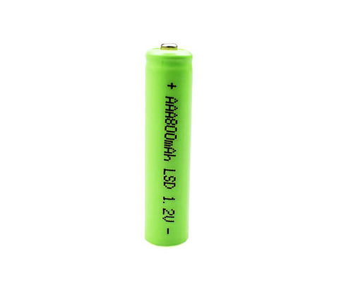 Pilha de bateria do Ni Mh do AAA 800mAh 1.2V para iluminações de emergência