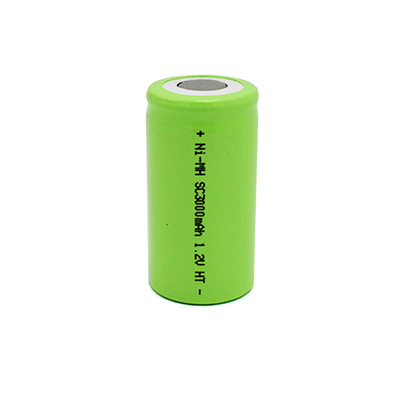Pilha de alta temperatura de 3,6 GH da iluminação de emergência SC3000mAh da bateria do Ni Mh de V 1.2V