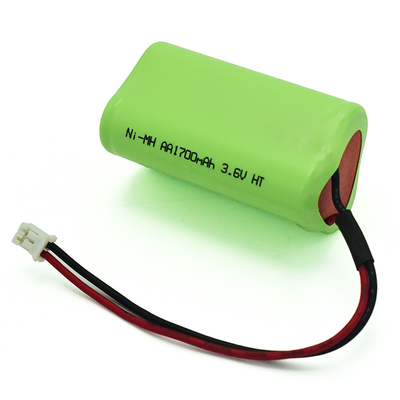 Iluminação de emergência 3,6 baterias recarregáveis do AA 1700mAh da pilha de bateria do Ni Mh de V