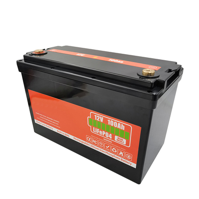 100Ah 12V LiFePO4 Bateria recarregável 1800W Golf Cart Bateria Bateria de lítio